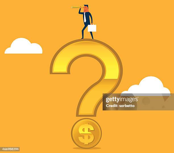 forecast - high expectations stock illustrations