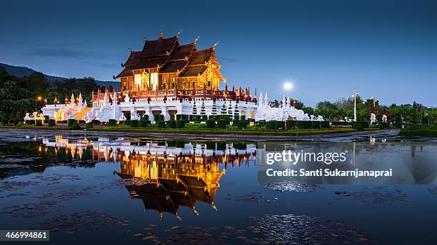 Ho Kham Royal Pavilion This building featured Lanna architecture, the architectural style of northern Thailand; inside, visitors saw pictures of King...