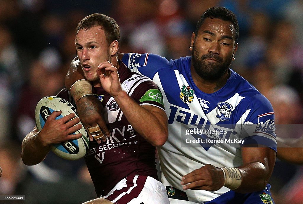 NRL Rd 3 - Sea Eagles v Bulldogs