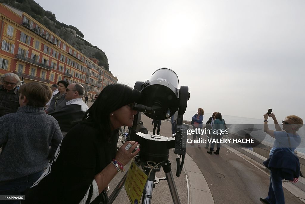 FRANCE-SCIENCE-ASTRONOMY-SOLAR-ECLIPSE