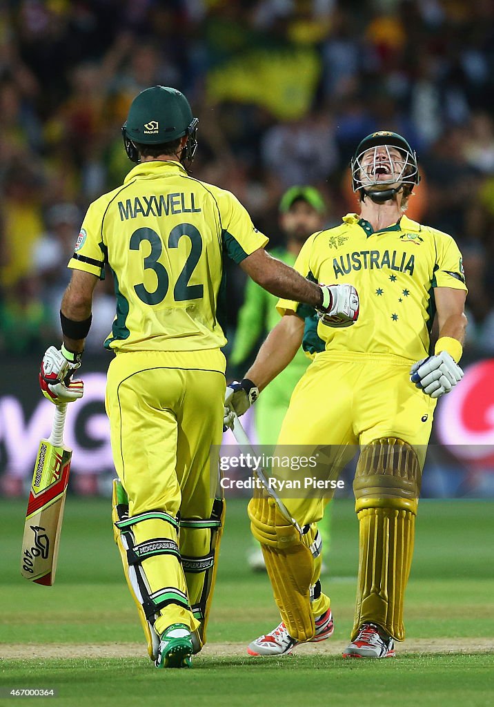 Australia v Pakistan: Quarter Final - 2015 ICC Cricket World Cup