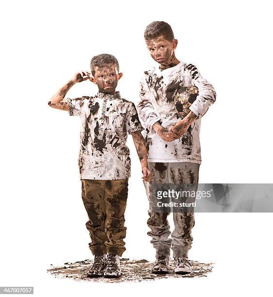double trouble - dirty stock pictures, royalty-free photos & images