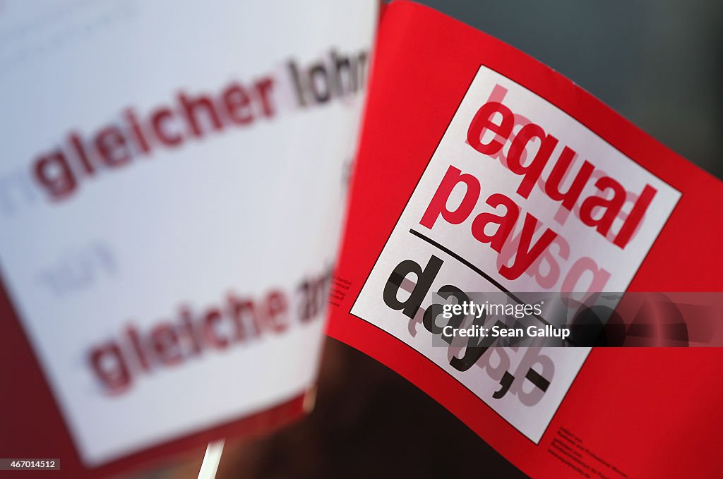 Women Rally On Equal Pay Day