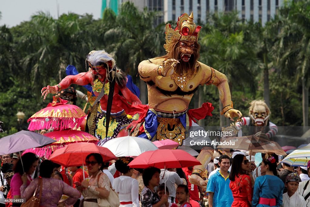 Nyepi Day celebration in Jakarta