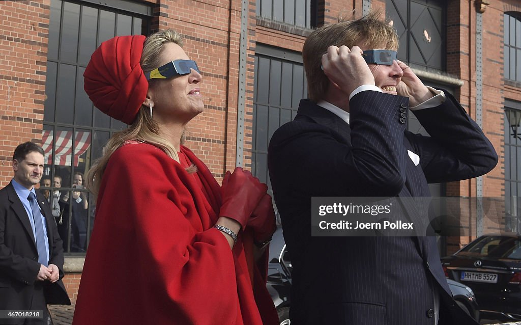 Queen Maxima and King Willem-Alexander of The Netherlands Visit Germany