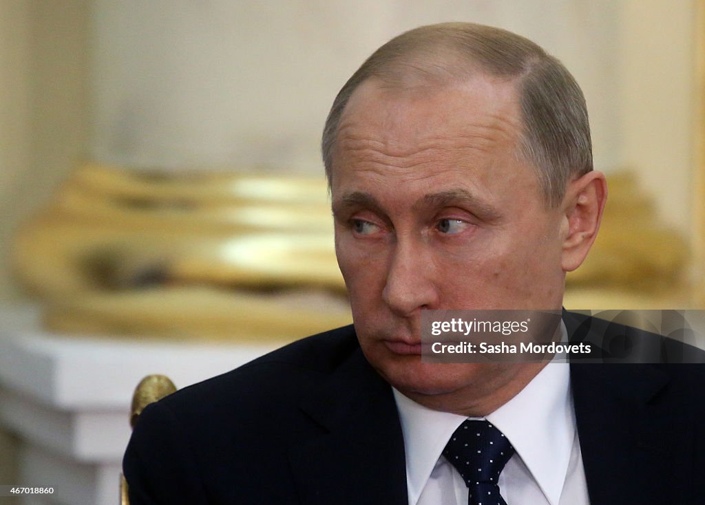 Russian President Vladimir Putin Holds Meetings In Kazakhstan