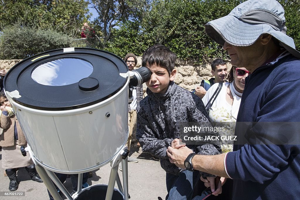 ISRAEL-SCIENCE-ASTRONOMY-ECLIPSE