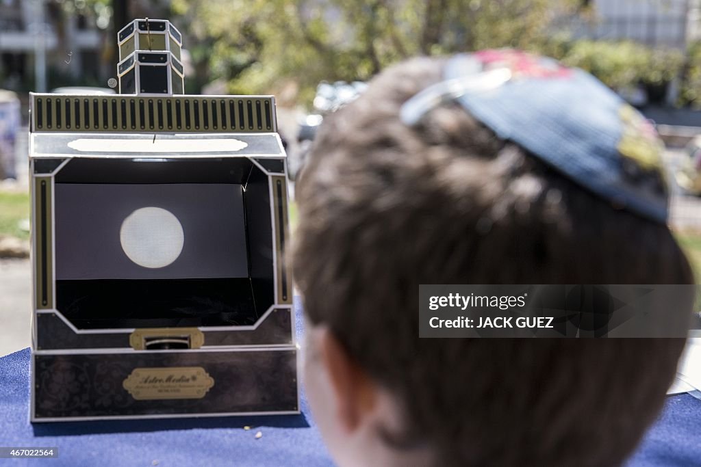 ISRAEL-SCIENCE-ASTRONOMY-ECLIPSE