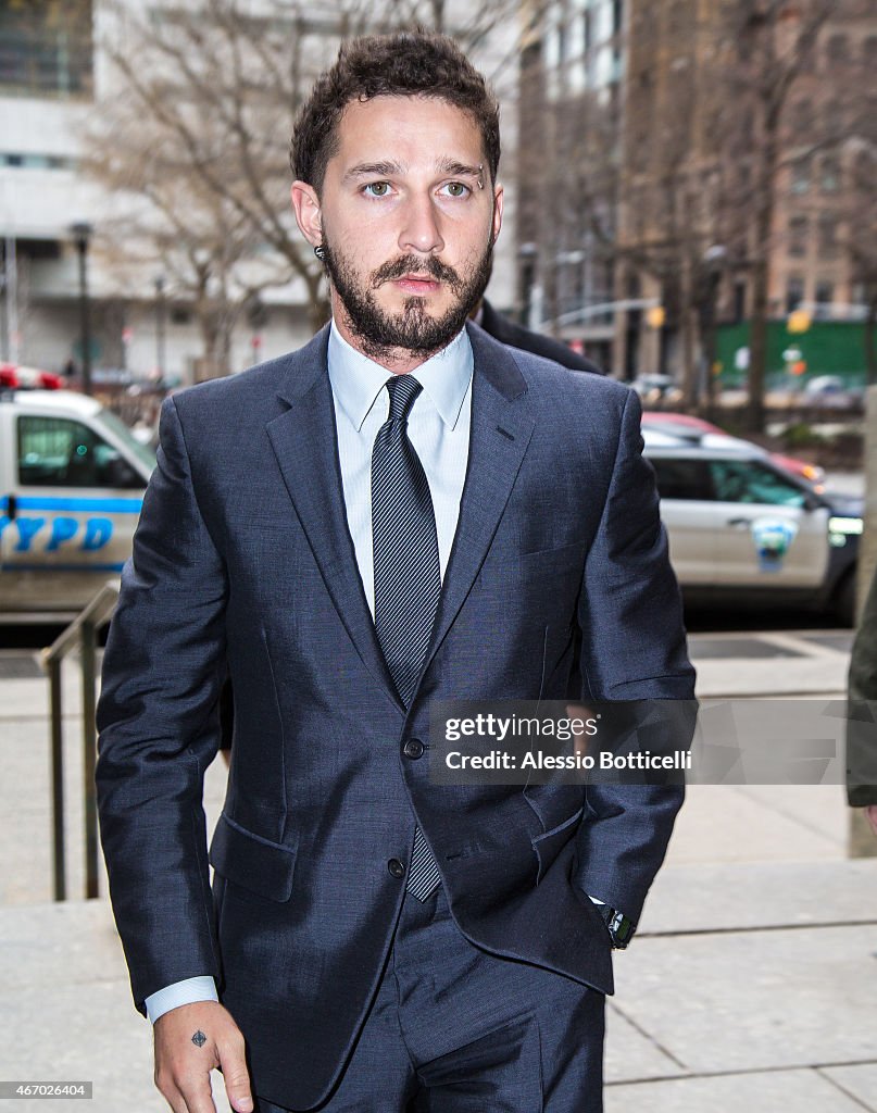 Celebrity Sightings In New York City - March 20, 2015