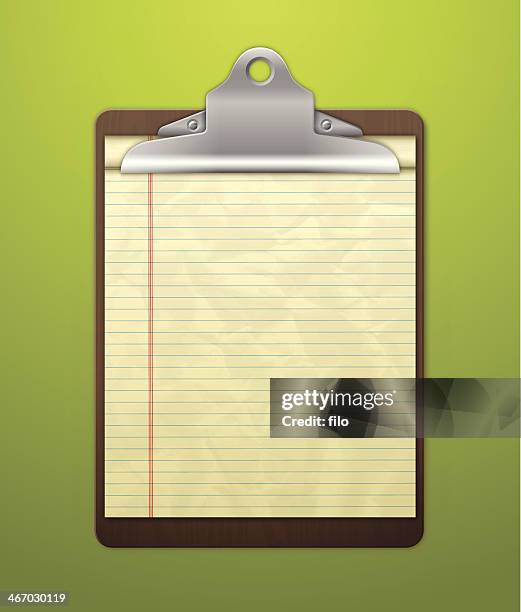clipboard - folder paper texture stock illustrations