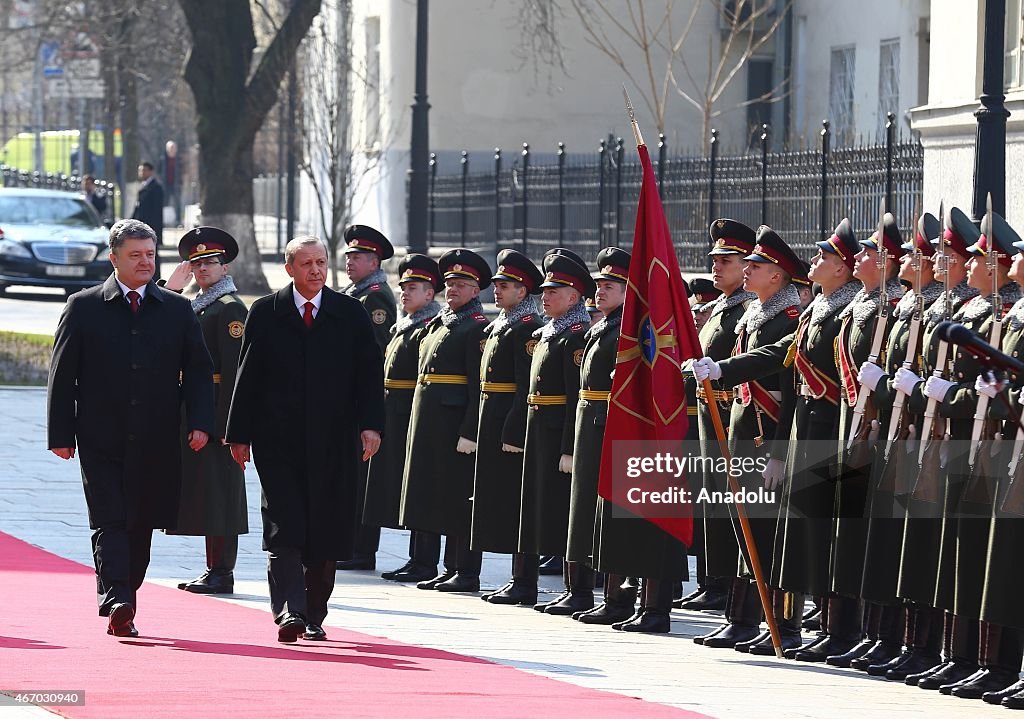 Turkish President Erdogan in Ukraine