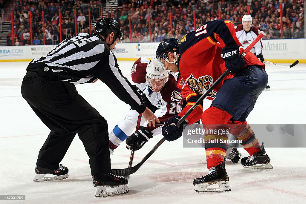 Colorado Avalanche v Florida Panthers