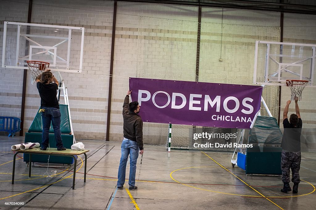 Political Party Podemos Faces its First Challenge in Regional Elections