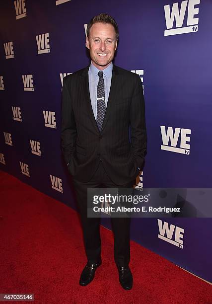 Host Chris Harrison attends the WE tv presents "The Evolution of The Relationship Reality Show" at The Paley Center for Media on March 19, 2015 in...