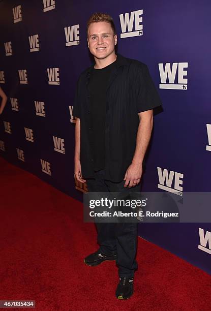 Personality Spencer Pratt attends the WE tv presents "The Evolution of The Relationship Reality Show" at The Paley Center for Media on March 19, 2015...