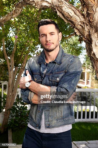 American professional basketball player JJ Redick is photographed for The Hollywood Reporter on September 26, 2014 in Los Angeles, California....