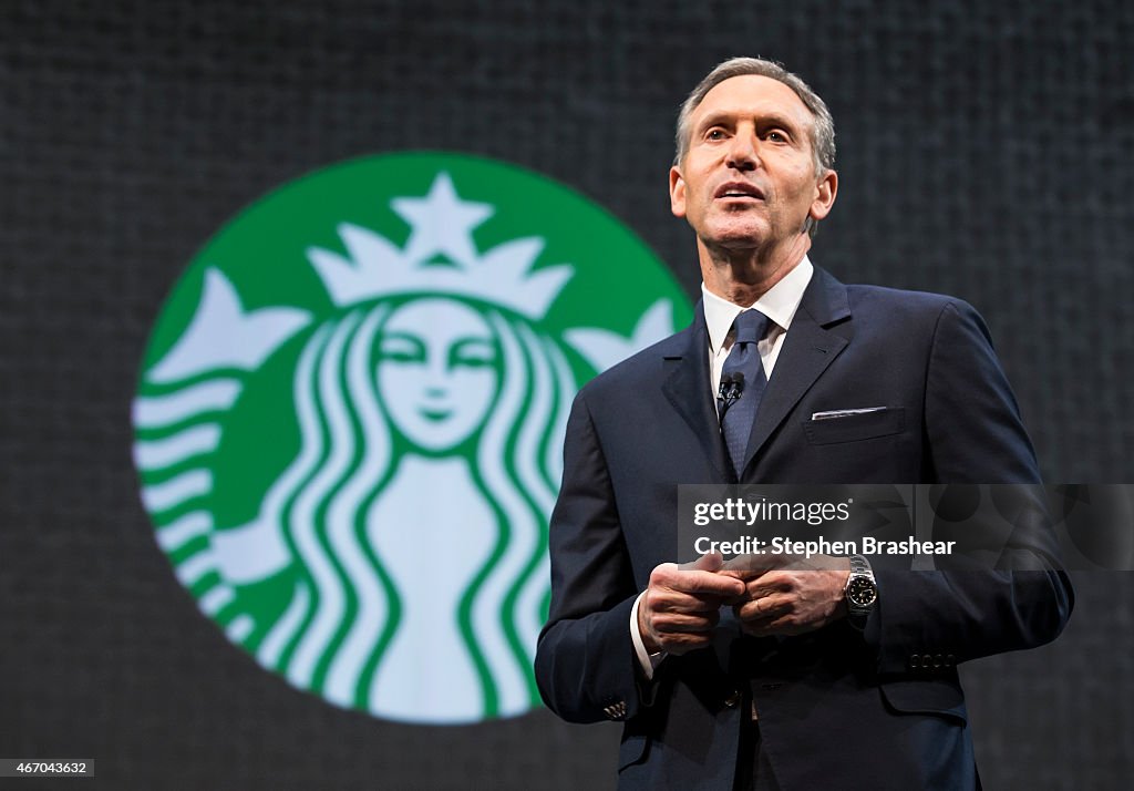 Starbucks Holds Annual Shareholders Meeting