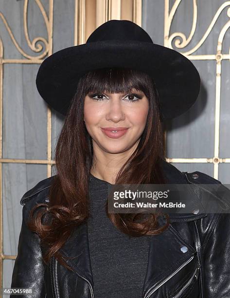 Jackie Cruz attends the Broadway Opening Night performance of 'The Heidi Chronicles' at The Music Box Theatre on March 19, 2015 in New York City.