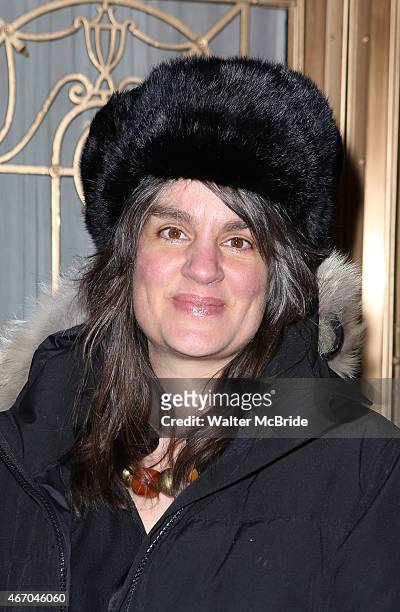 Pam Mackinnon attends the Broadway Opening Night performance of 'The Heidi Chronicles' at The Music Box Theatre on March 19, 2015 in New York City.