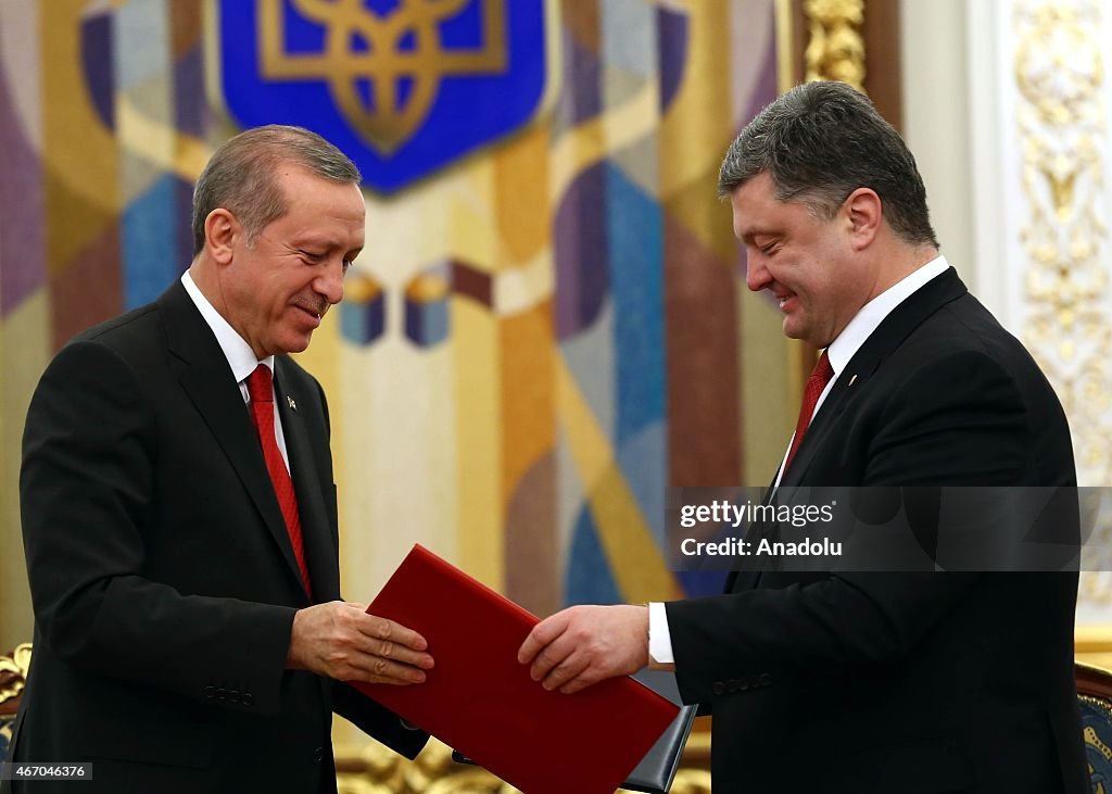 Turkish President Erdogan in Ukraine