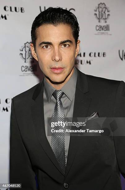 Nicolas Felizola attends Venue Magazine Event at Cavalli Miami on March 19, 2015 in Miami Beach, Florida.