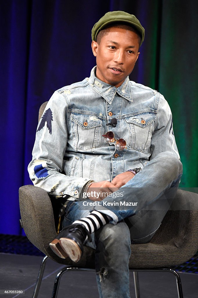 Pharrell Williams Stops By Google in Celebration of International Day of Happiness