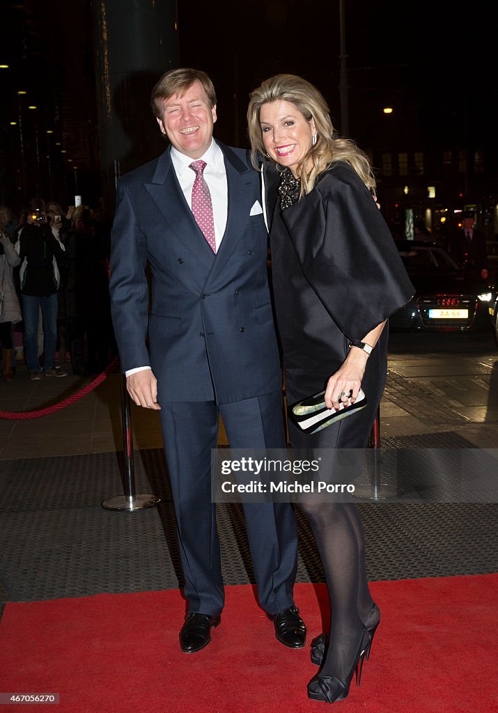King Willem-Alexander and Queen Maxima Of The Netherlands Attend Final Royal Concertgebouw Orchestra Concert Mariss Jansons