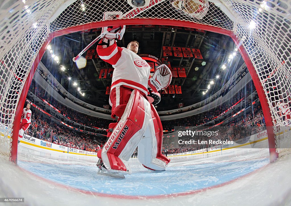 Detroit Red Wings v Philadelphia Flyers