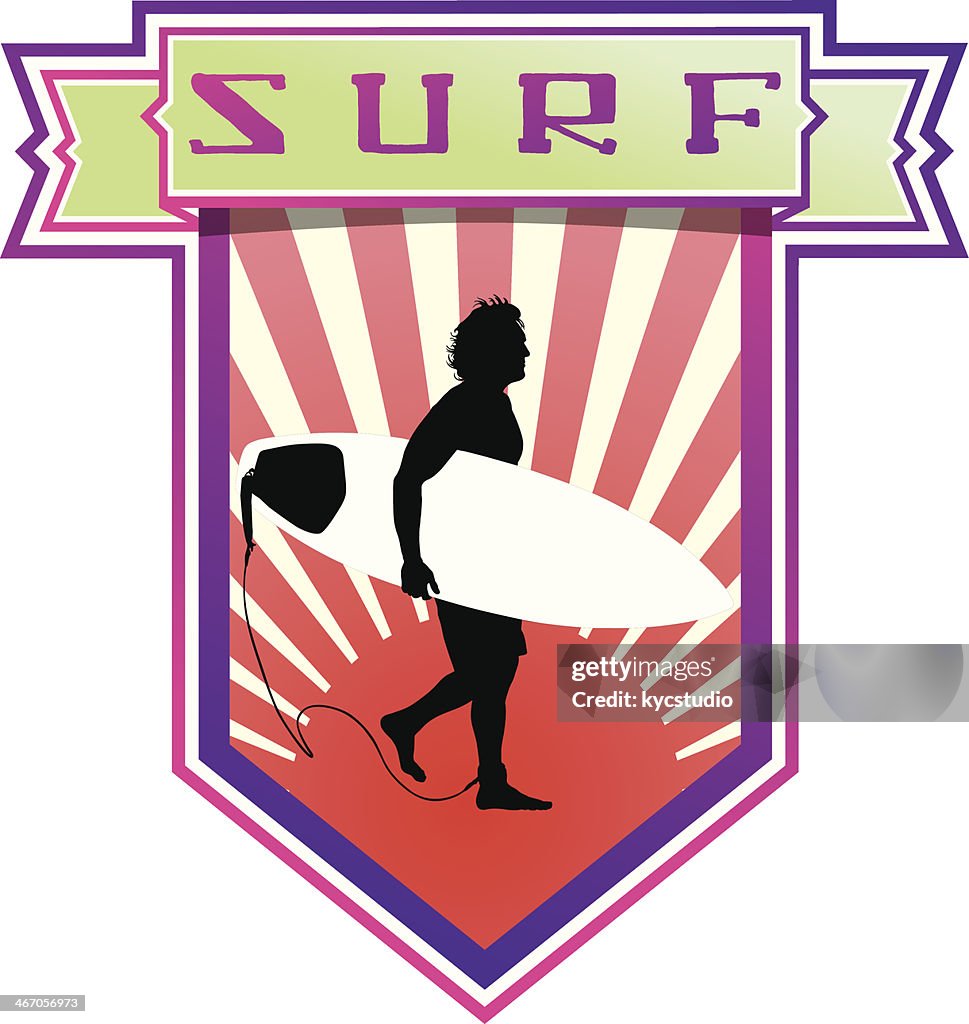 Surf emblem