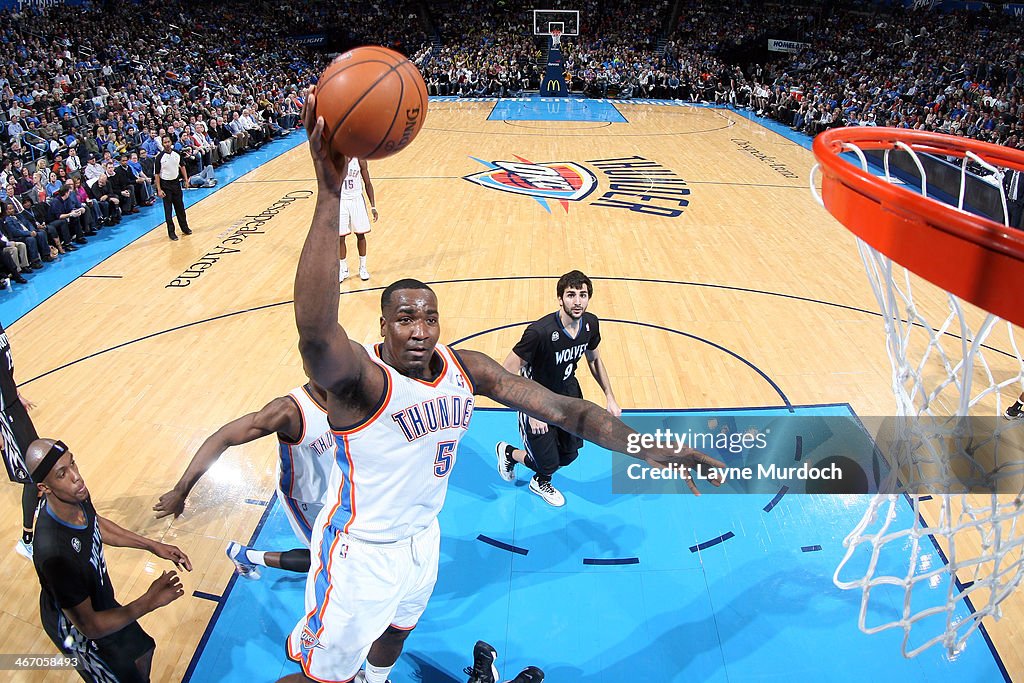 Minnesota Timberwolves v Oklahoma City Thunder