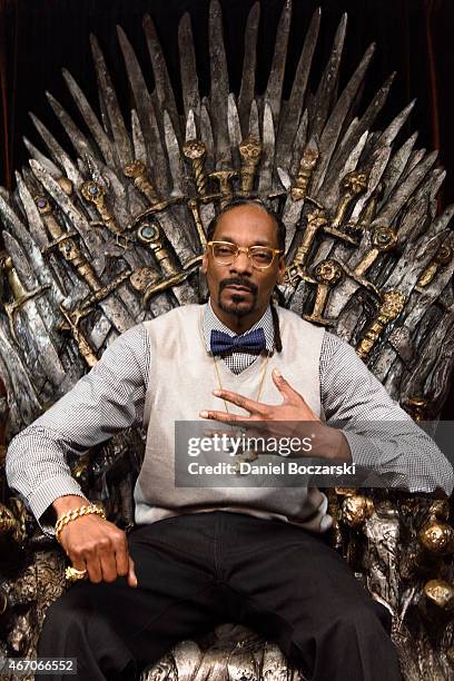 Snoop Dogg attends HBO Game of Thrones Presents: Snoop Dogg Catch The Throne Event At SXSW on March 20, 2015 in Austin, Texas.