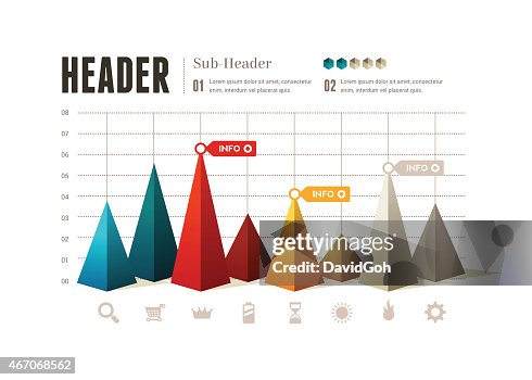 Infographic Elements Pyramid Graph High-Res Vector Graphic - Getty Images