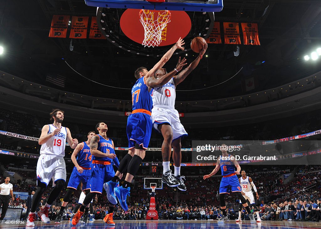 Philadelphia 76ers V New York Knicks