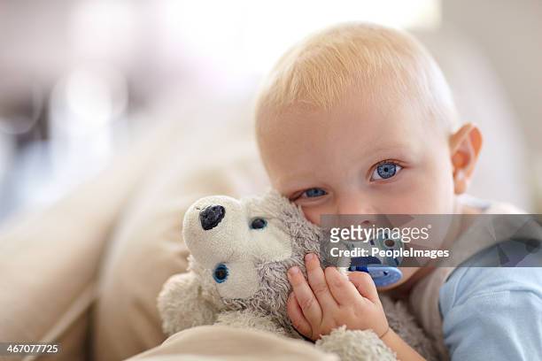 getting ready for bed - baby stuffed animal stock pictures, royalty-free photos & images