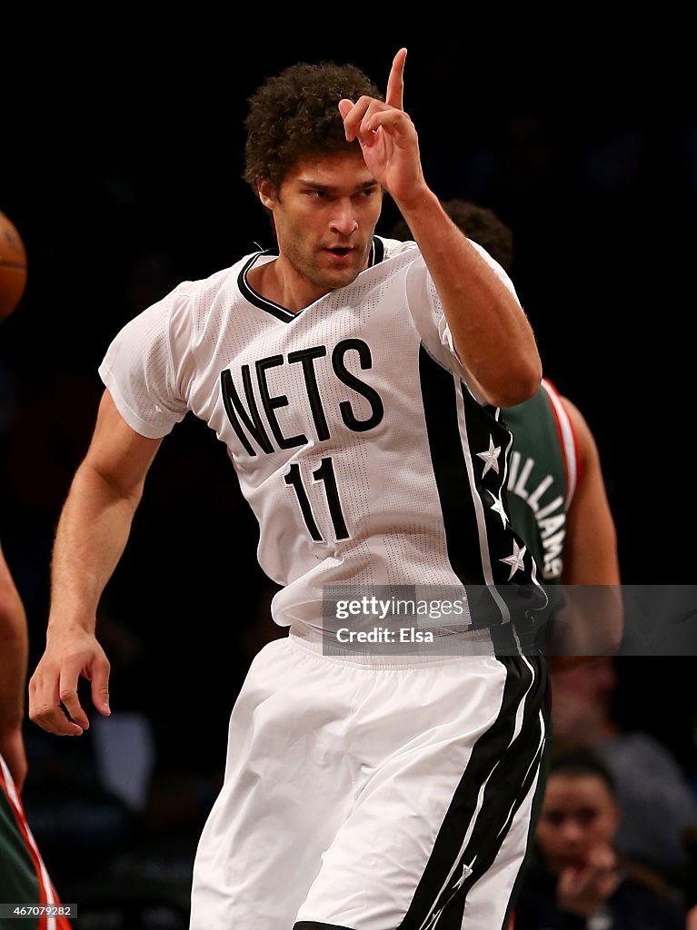 Milwaukee Bucks v Brooklyn Nets