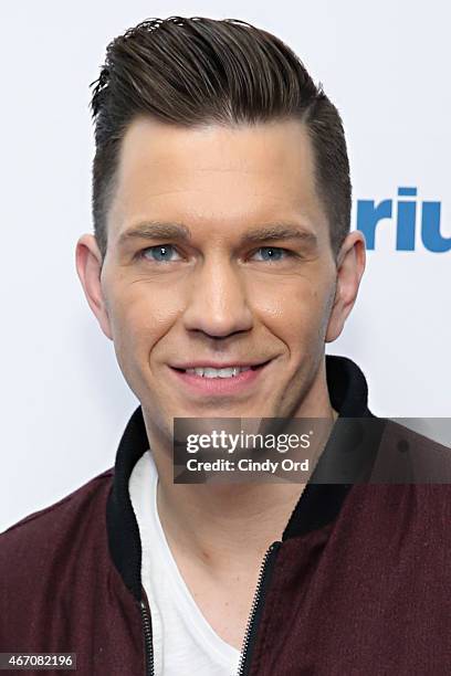 Singer Andy Grammer visits the SiriusXM Studios on March 20, 2015 in New York City.