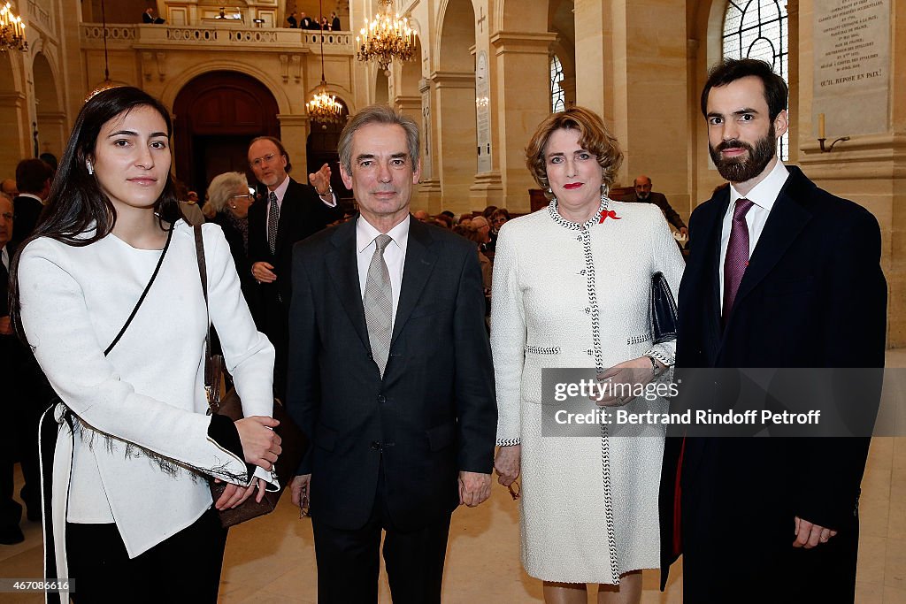 Tribute To Prince Ernest Charles D'Arenberg At Hotel Des Invalides In Paris