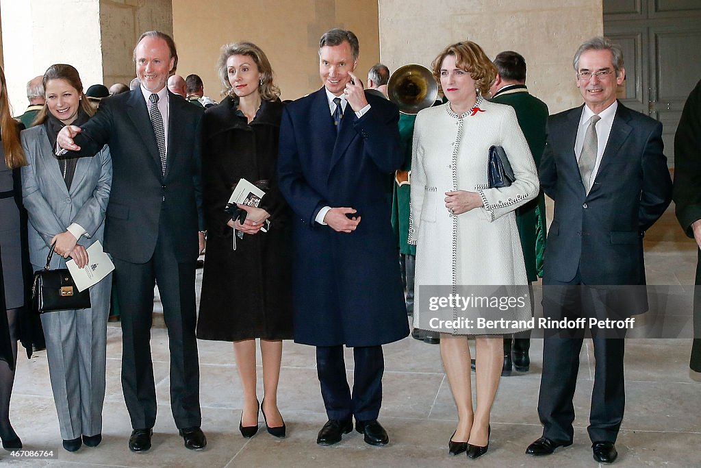 Tribute To Prince Ernest Charles D'Arenberg At Hotel Des Invalides In Paris