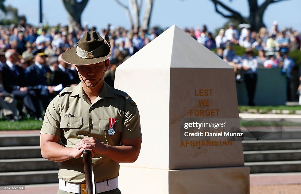 Australia Marks End Of 'Operation Slipper' Campaign In Afghanistan And The Middle East