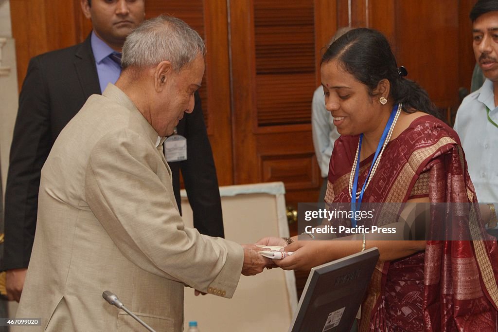 The President of India, Shri Pranab Mukherjee, during the...