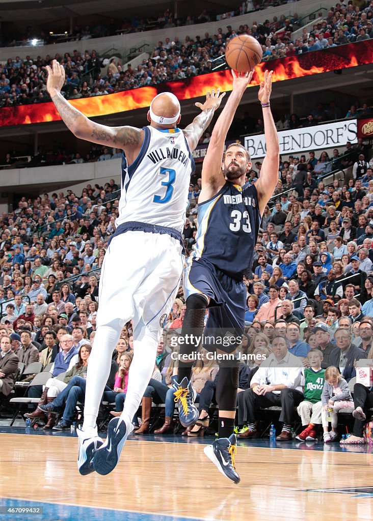 Memphis Grizzlies v Dallas Mavericks