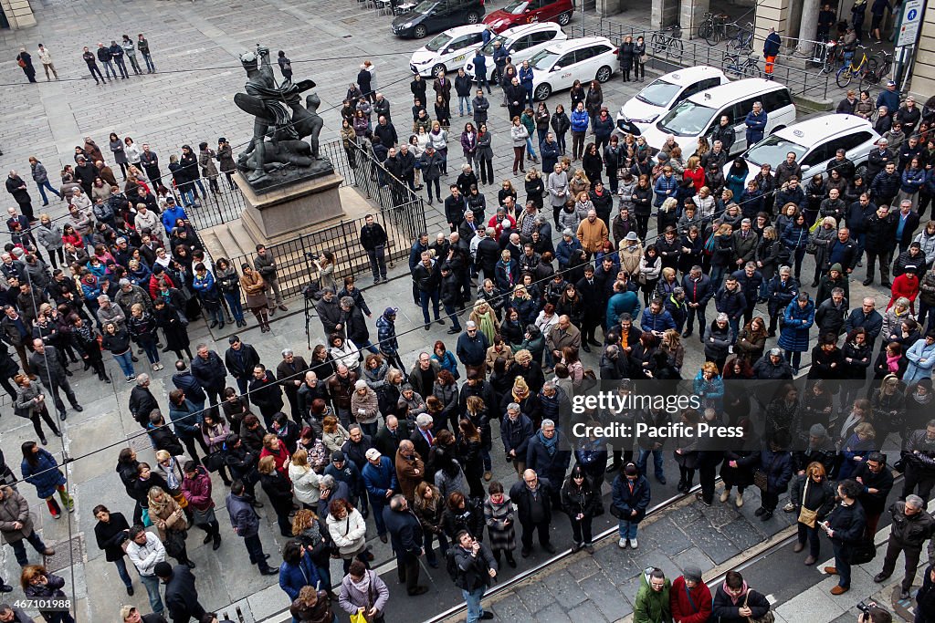 Citizens, municipal employees, acquaintances of the wounded...