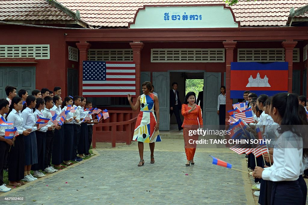 CAMBODIA-US-DIPLOMACY-EDUCATION-WOMEN-OBAMA