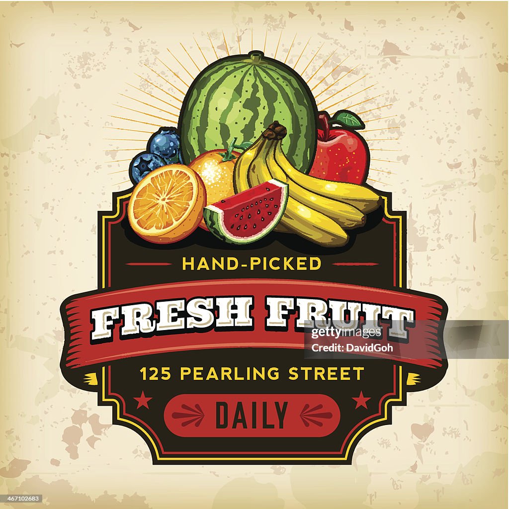 Organic Farm Fresh Label 11