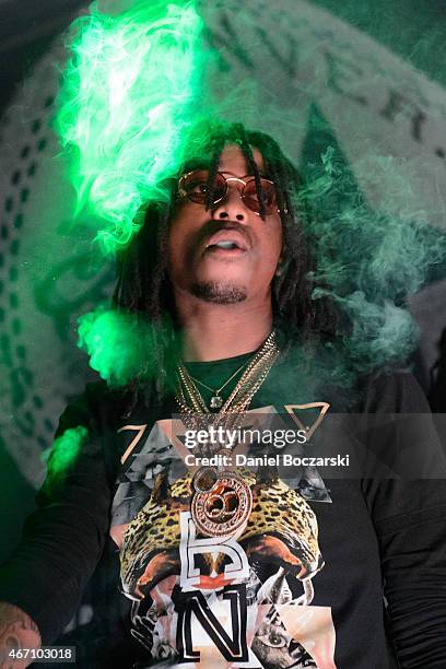 Takeoff of Migos performs at THE FADER FORT Presented by Converse during SXSW on March 20, 2015 in Austin, United States