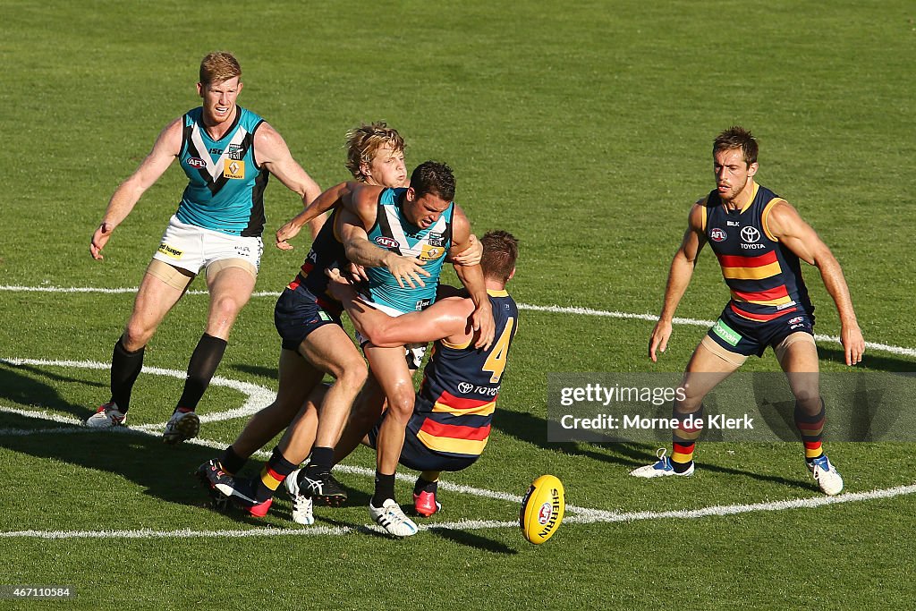 NAB Challenge - Port Adelaide v Adelaide