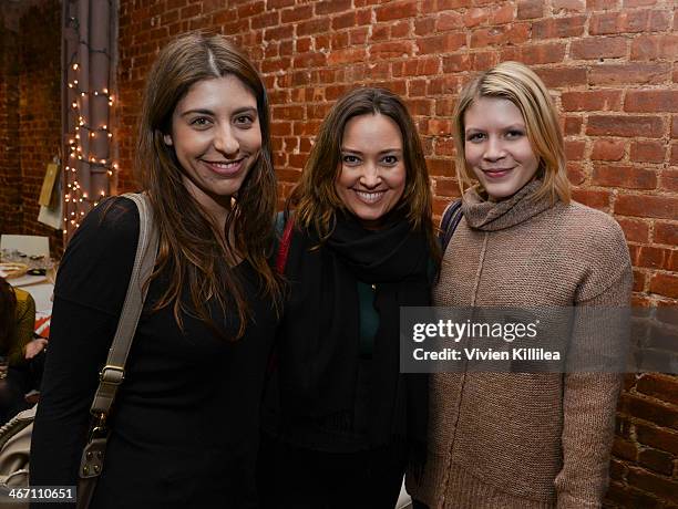 Rachel Kozin, president of CARO Marketing Caroline Rothwell and Justine Larsen of CARO Marketing attend Sarah Boyd x Capwell+Co Jewelry Collaboration...