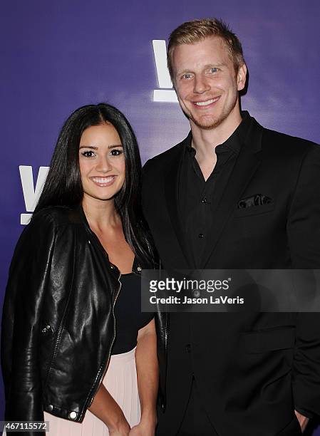 Catherine Giudici and Sean Lowe attend "The Evolution Of The Relationship Reality Show" at The Paley Center for Media on March 19, 2015 in Beverly...