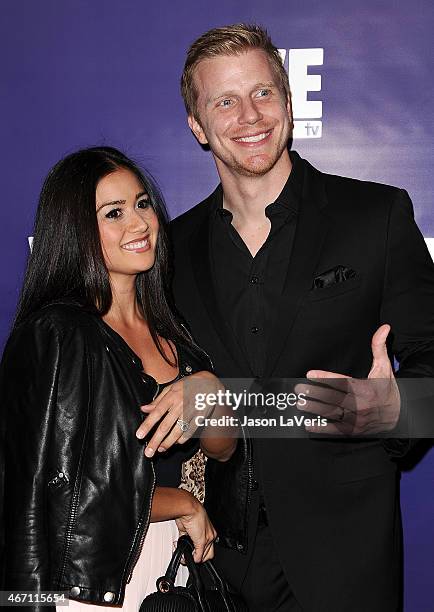 Catherine Giudici and Sean Lowe attend "The Evolution Of The Relationship Reality Show" at The Paley Center for Media on March 19, 2015 in Beverly...