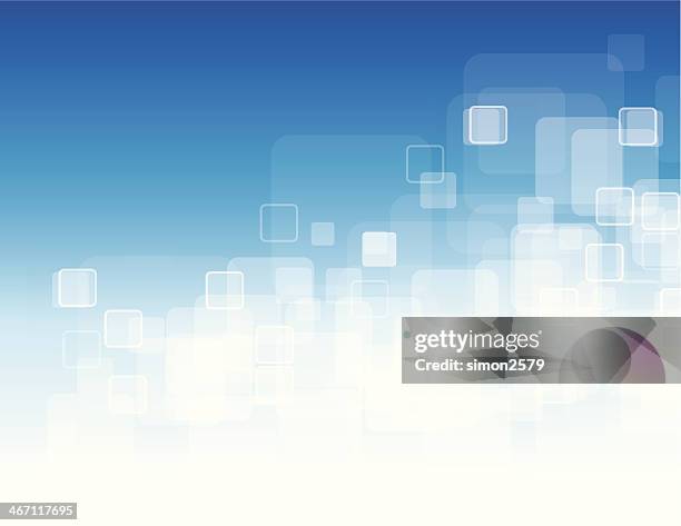 technology abstract - fun gradient backgrounds stock illustrations